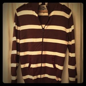 Guess full zip shirt pockets and epaulets